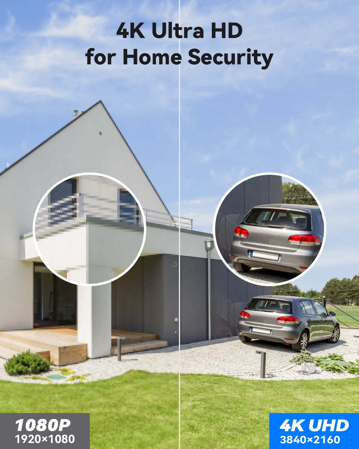 4K 8-Camera 8Ch Surveillance System with PTZ and Humanoid Detection