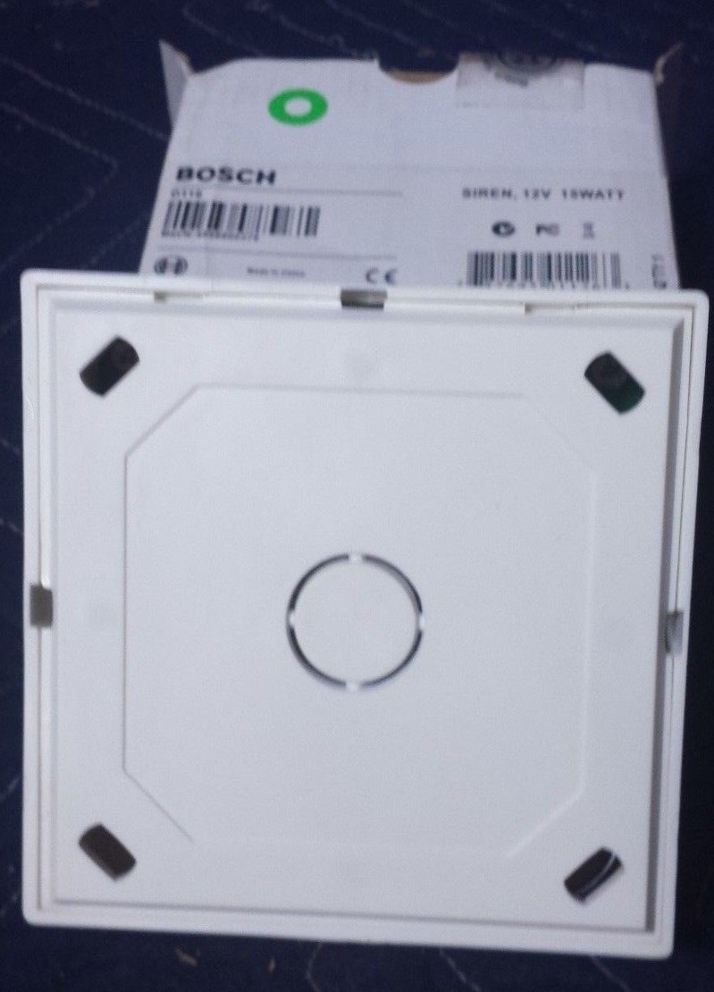 [LOT of 2] Bosch D116 Control Panel Siren Indoor, Intrusion 12 Volt 15 Watt