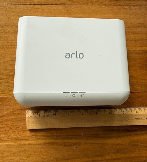 ARLO Pro VMB4000 Base Station Smart Home Security Camera Hub with Wall Plug-In