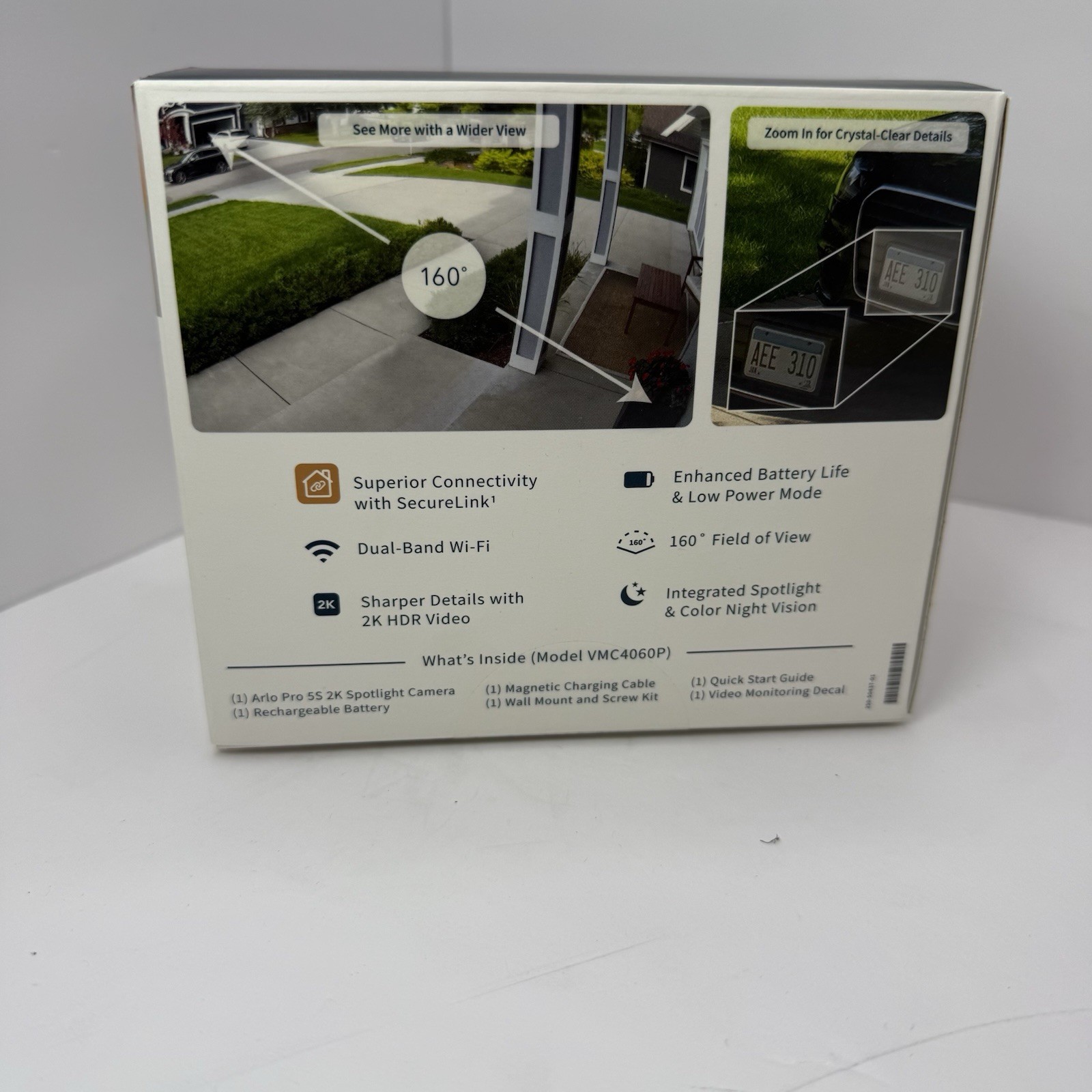 Arlo VMC3030 8 Cameras Plus 1 Arlo Pro 5s 2K Base Station 36 Batteries and Signs
