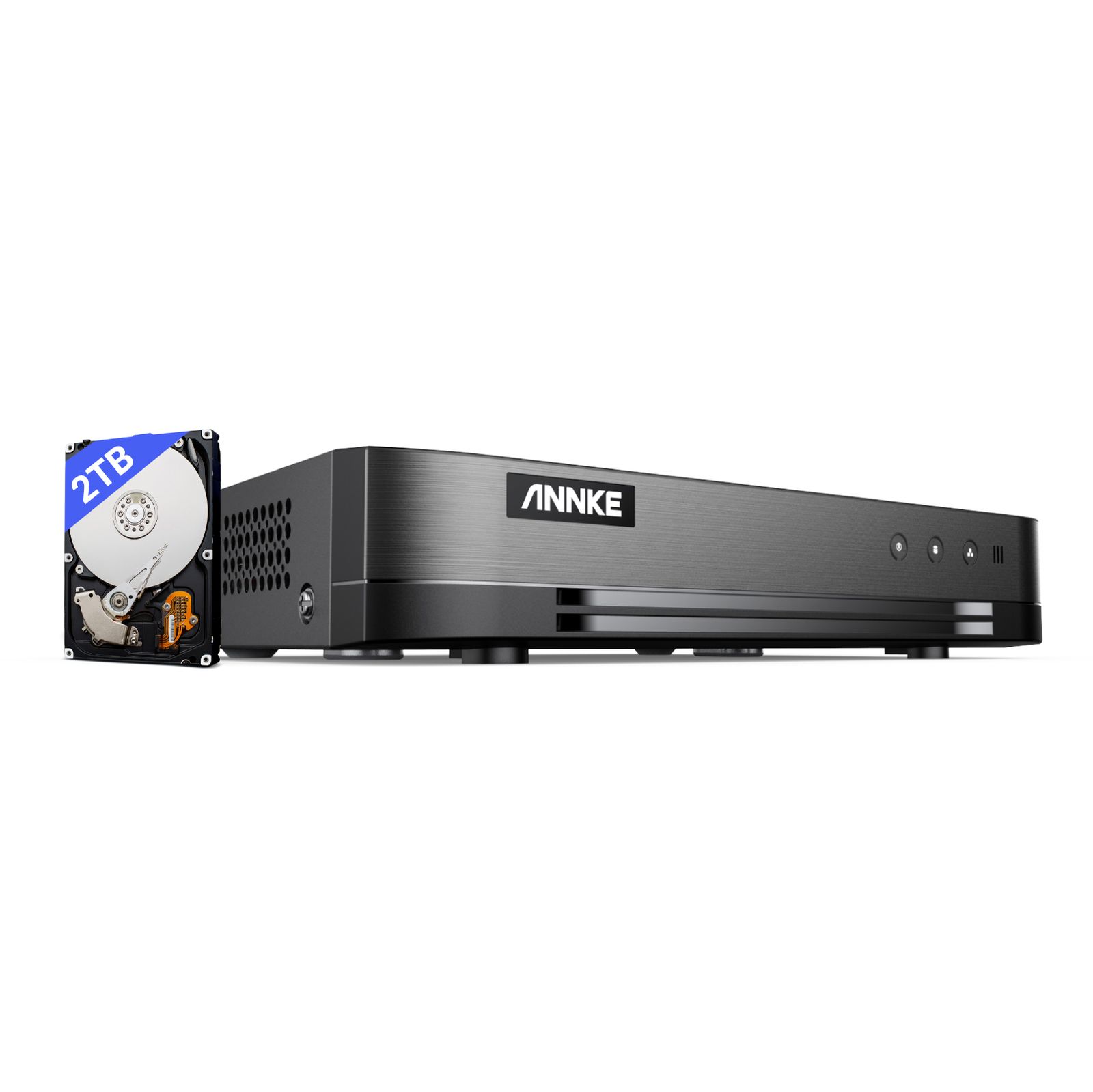 ANNKE 5in1 16CH 1080P Lite DVR 2MP Video Recorder for Home Security System 2TB