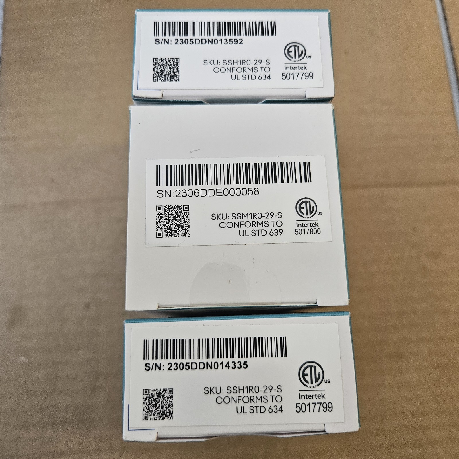 ADT Self Setup Smart Home Motion Sensors Alarm Lot Of 3