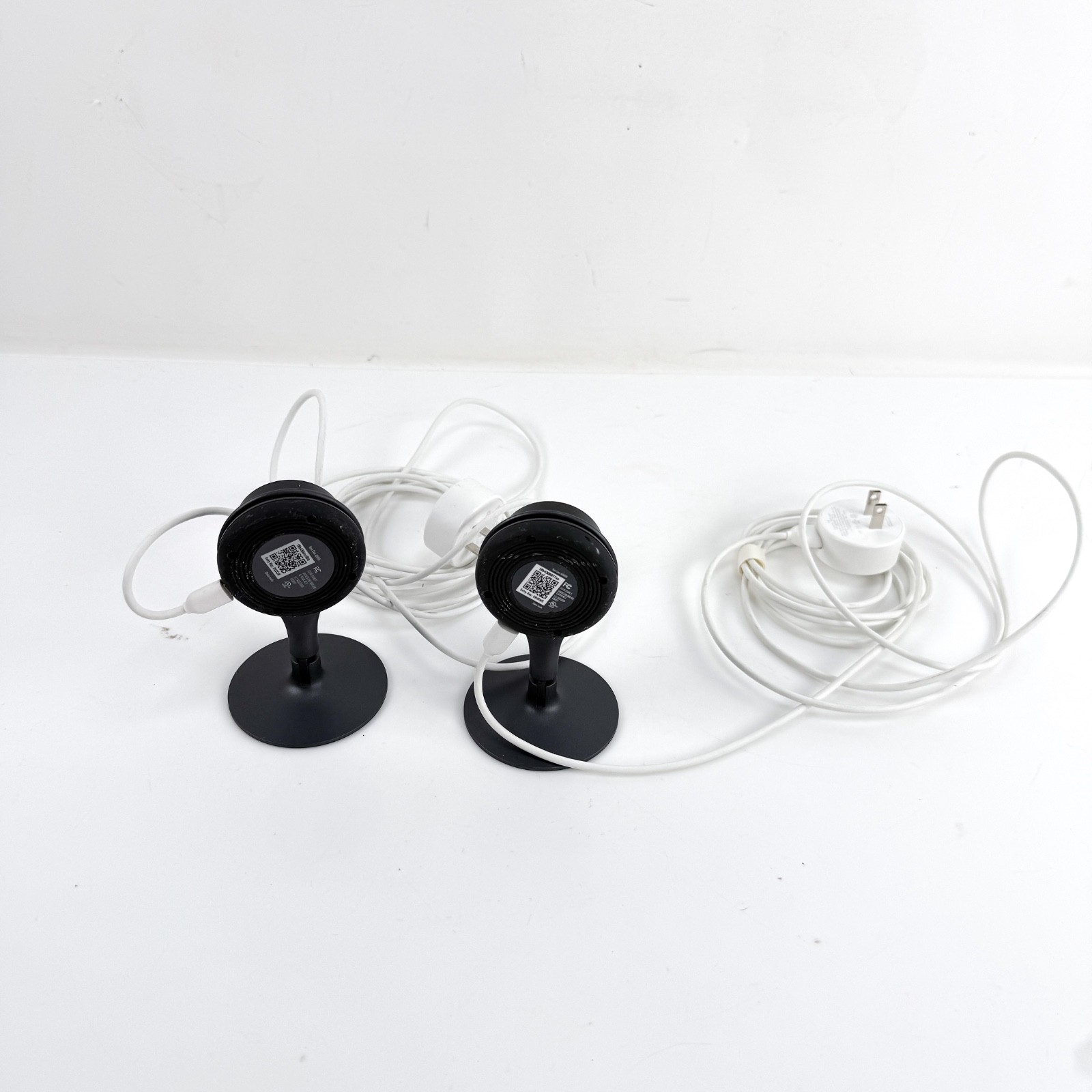 Lot of 2 Google Nest 1st Gen Indoor Cam Security Camera A0005 – Tested