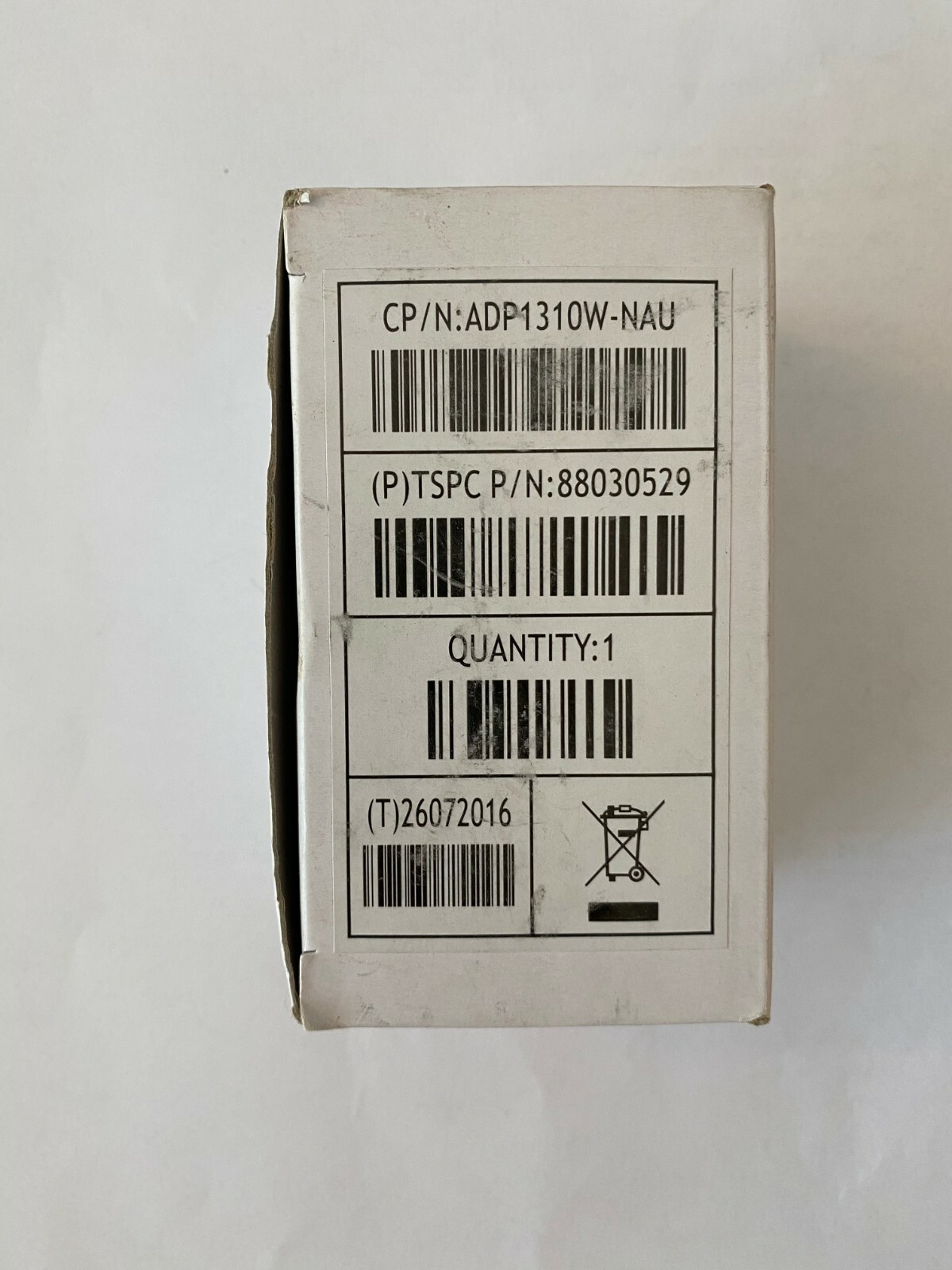 NEW AC to DC Power Supply Adapter (UNinput ADP1310W-NAU) 13.8VDC 1.0Amp