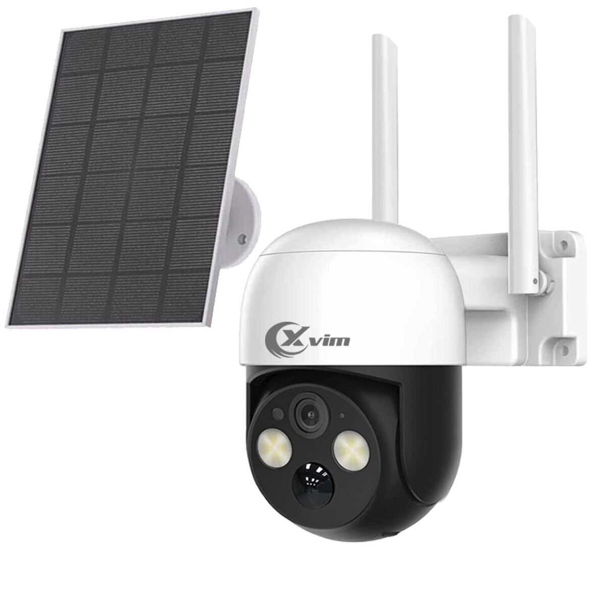 Wireless Solar Powered WiFi Camera Outdoor 4MP 2K PTZ Home Security Camera CCTV