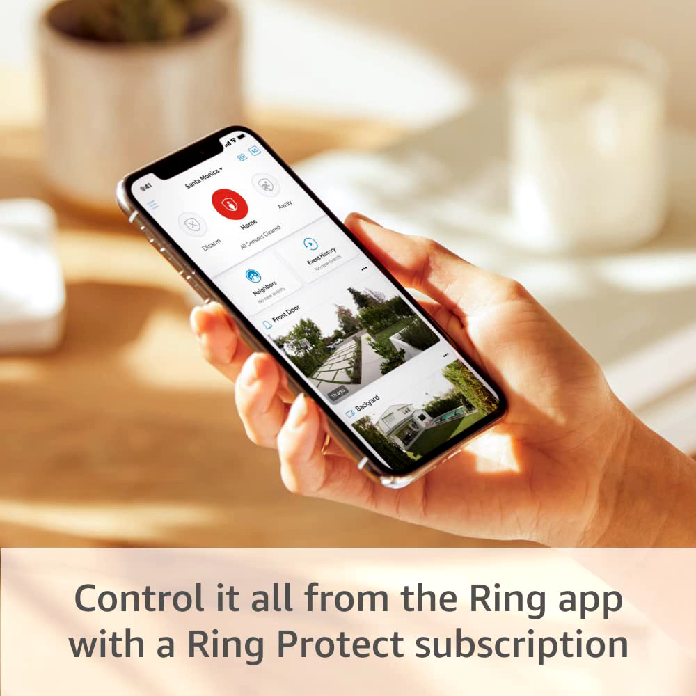 NEW Ring Alarm 5-Piece Security Kit 2nd Gen Home security System Works w/ Alexa