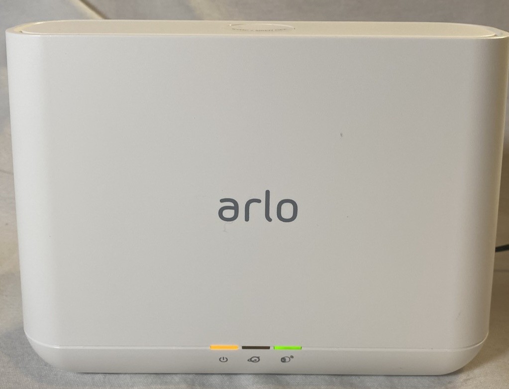 NETGEAR Arlo Pro Base Station VMB4000 Smart Security Hub w/ Power Adapter Tested