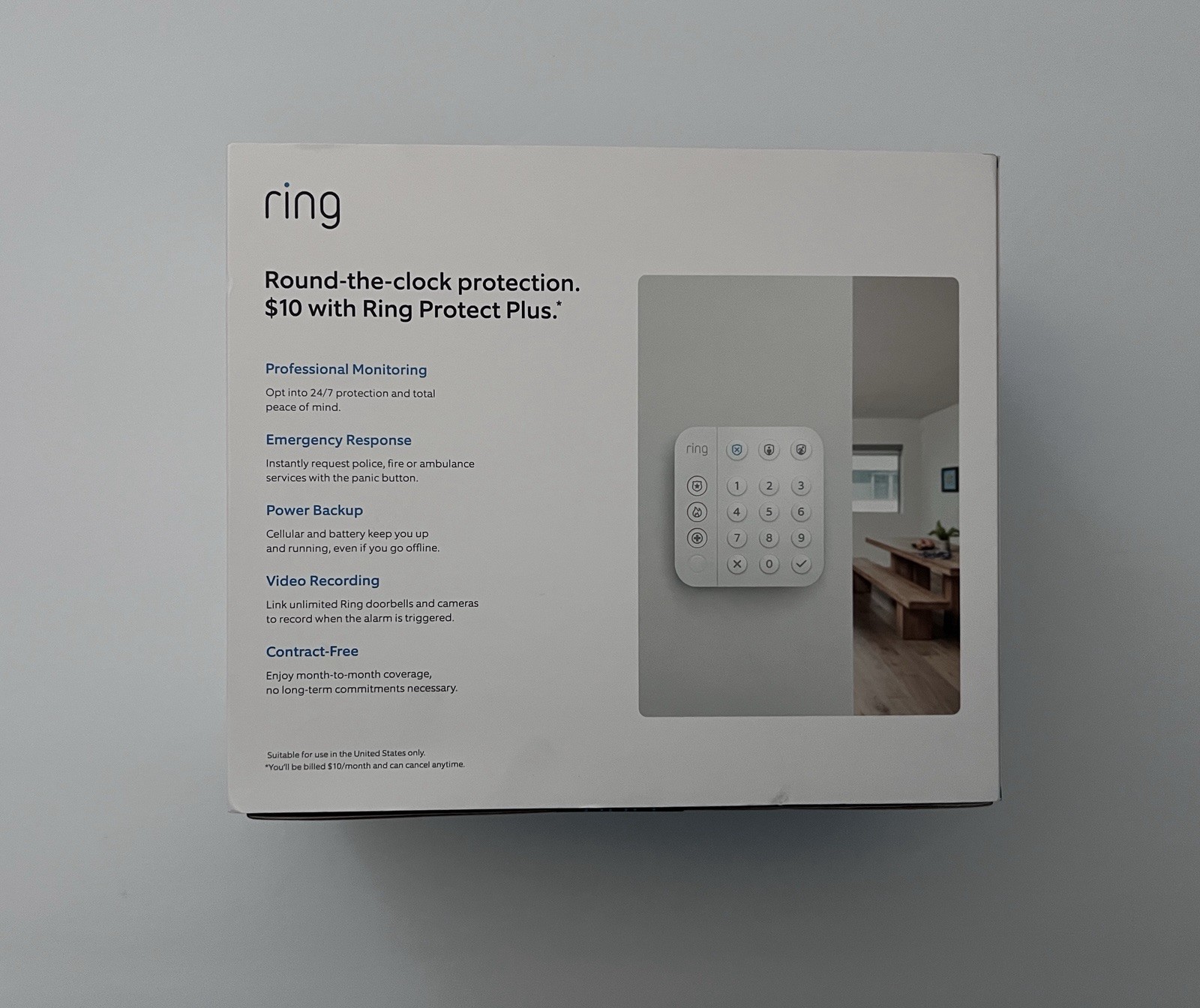 Ring 4K18SZ0EN0 Wireless Indoor 2 HD Alarm Kit