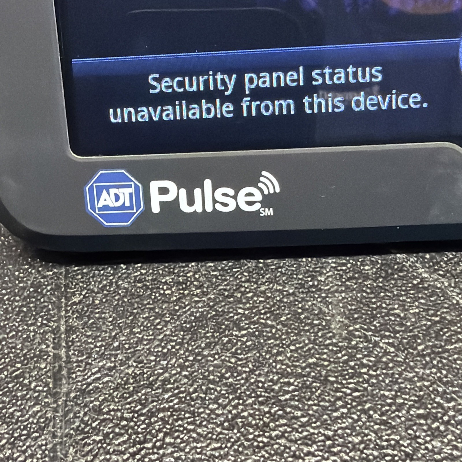 Netgear HSS101 ADT Pulse Home Security Screen