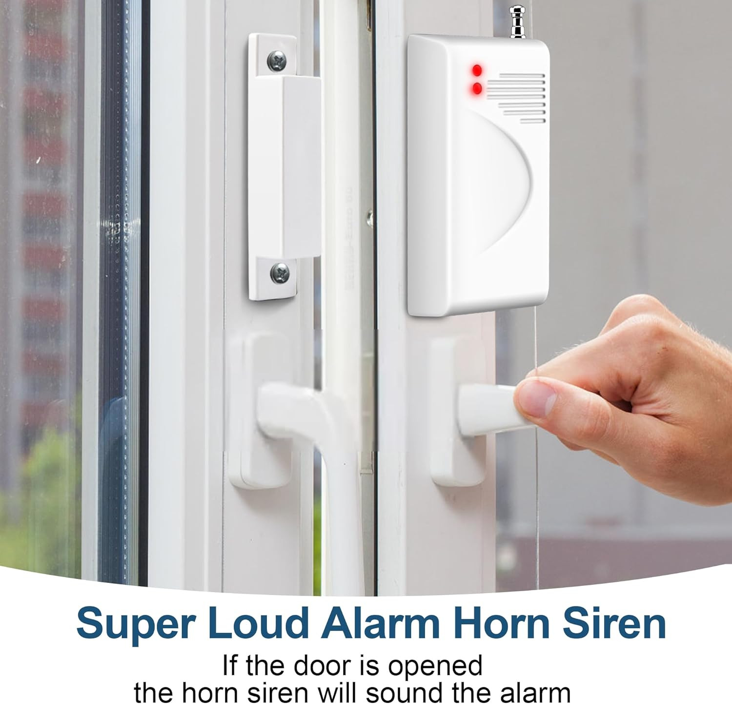 Wifi Alarm Home Security System, Wireless Alarm System with Loud 120Db Motion Se