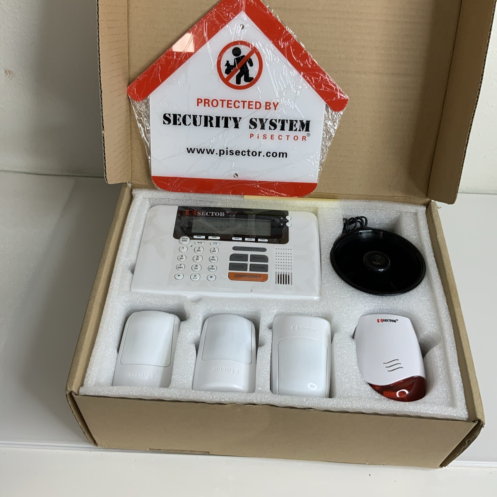 Pisector Gso8-M GsM Cellular Wireless Alarm System