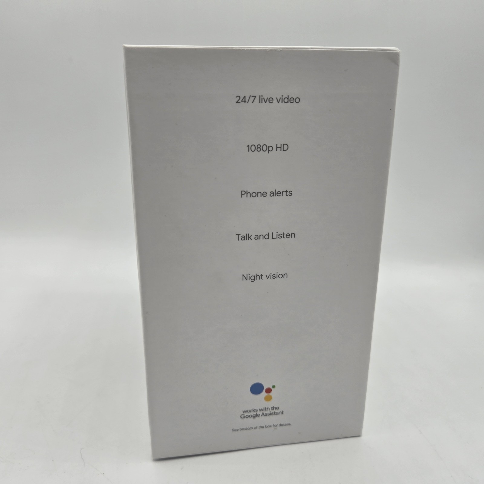 Google Nest NC1102ES Cam Indoor Security Camera 1st Gen – Open Box