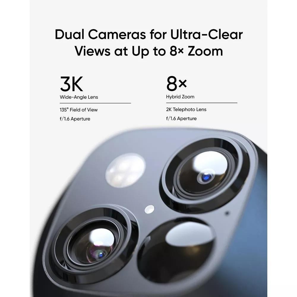 eufy Security SoloCam S3 Solar Wireless Outdoor Camera 360 Pan Tilt Excellent