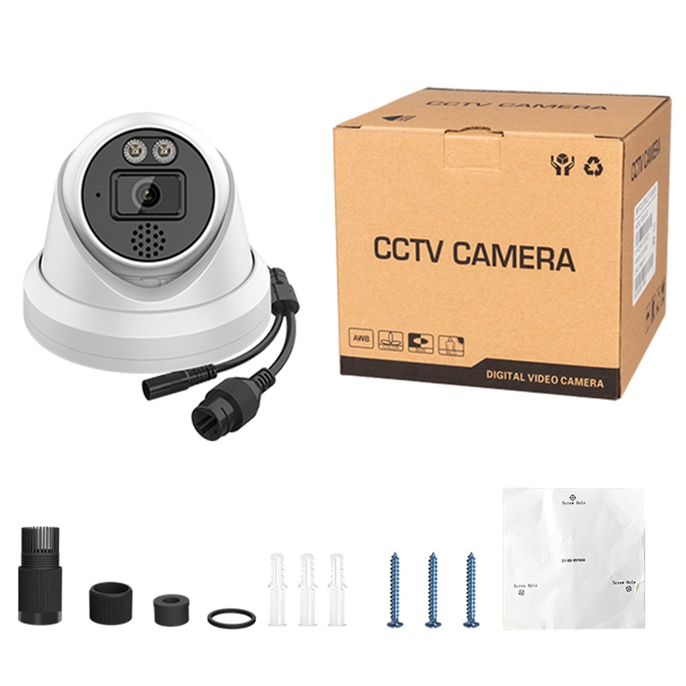Vikylin 12MP 8CH 8IP Camera 8POE 2-Way Audio 6MP IR Motion Detection System Lot