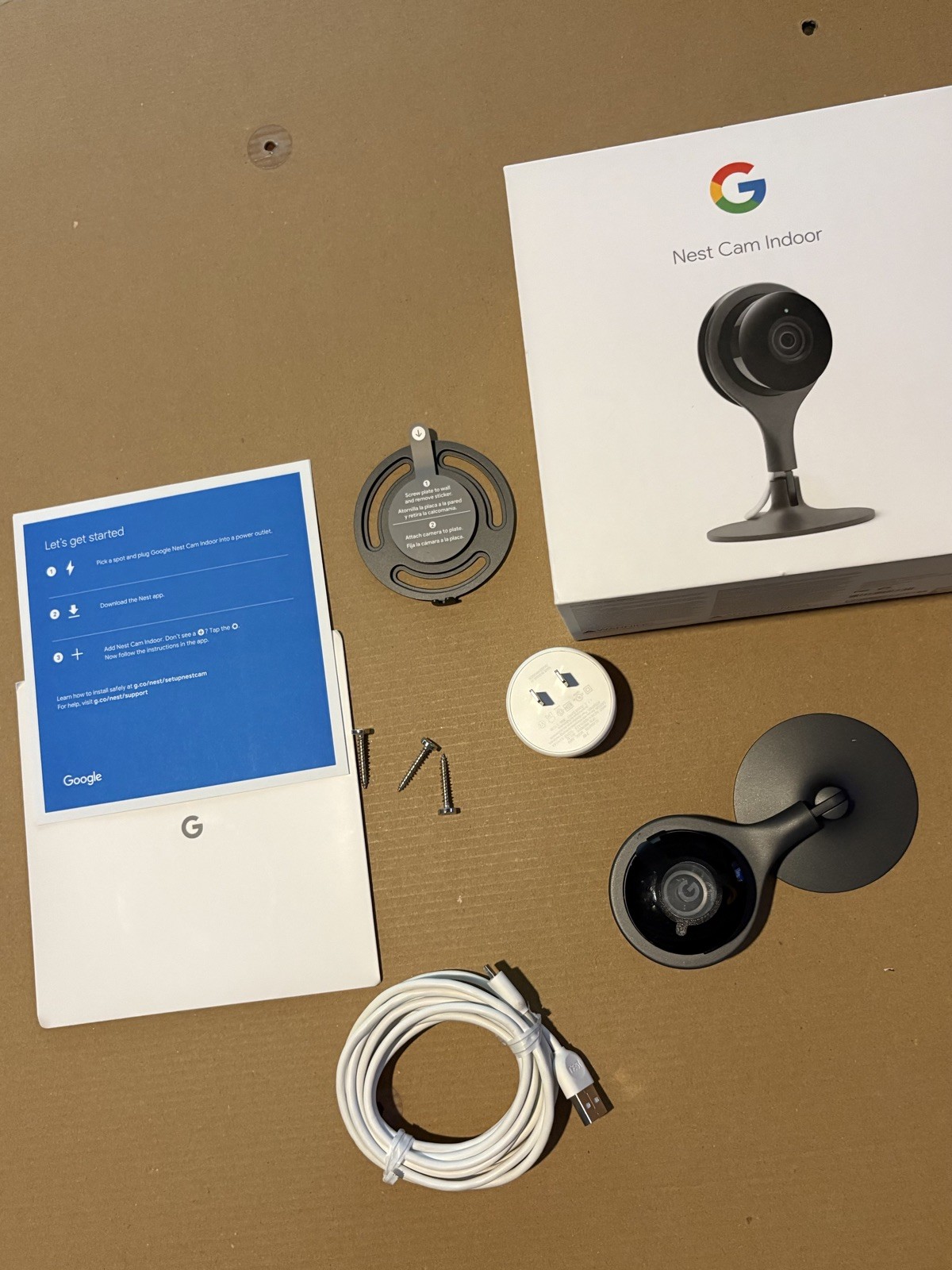 Google Nest Cam Indoor Security Camera NC1102ES