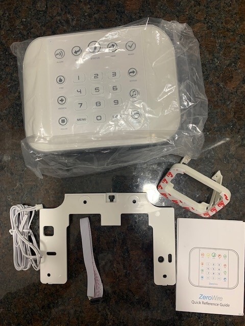 ULTRASYNC INTERLOGIX Self-Contained wireless security Hub ZW-6400(Only keypad)