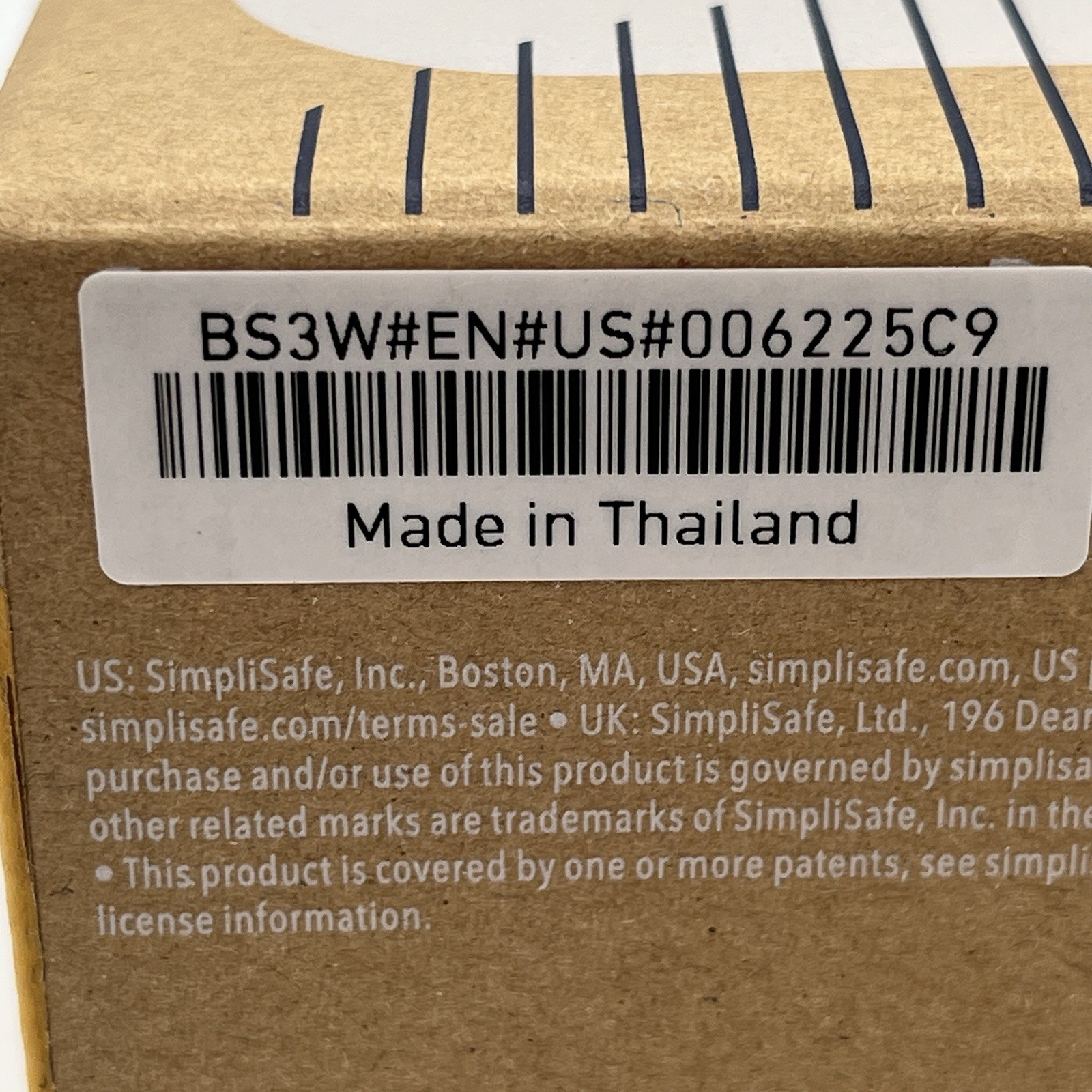 BRAND NEW!! Simpli-Safe Home Security Base Station GEN3 – BS3W – White