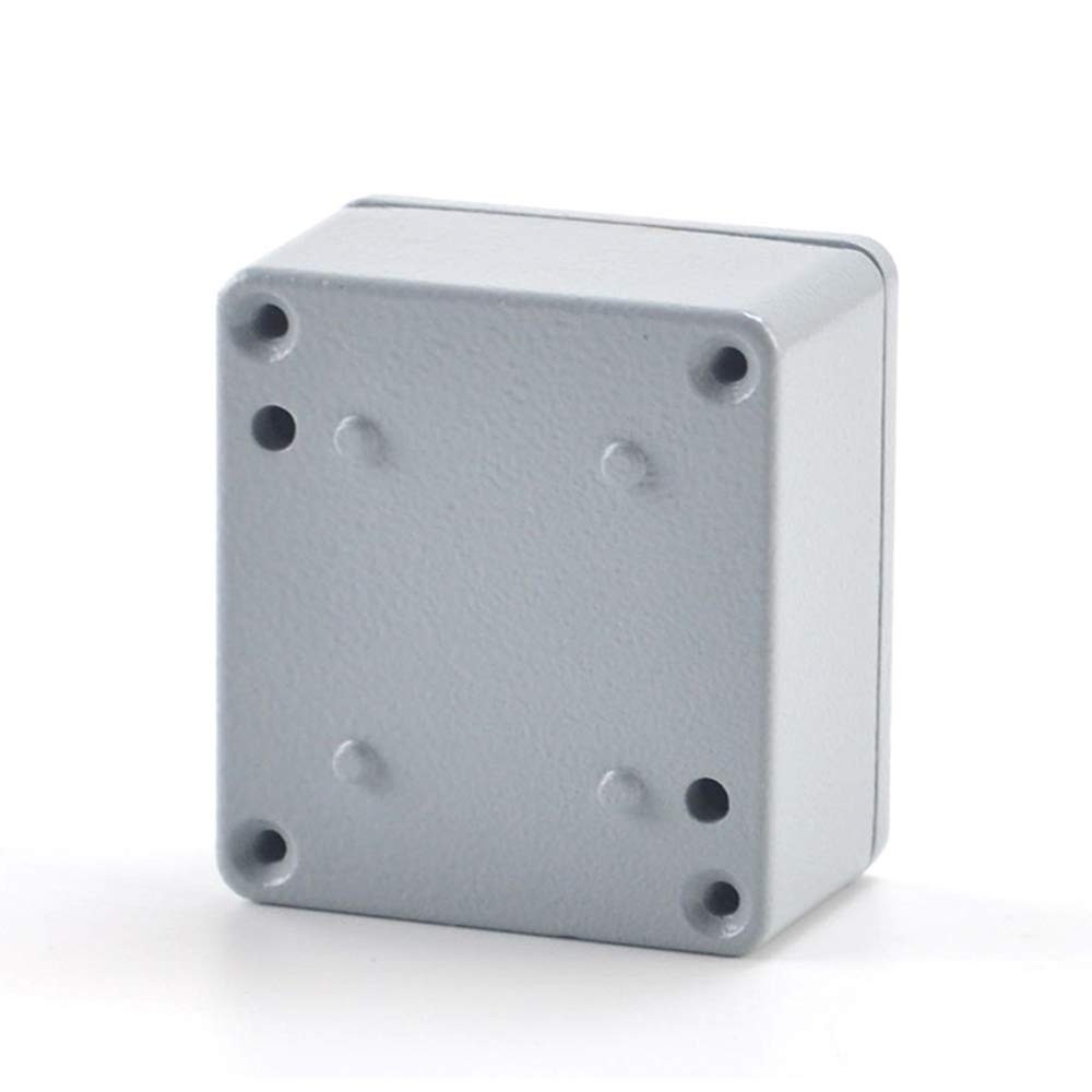 Aluminum Alloy Metal Mini Dustproof Waterproof IP66 Small Junction Box Grey