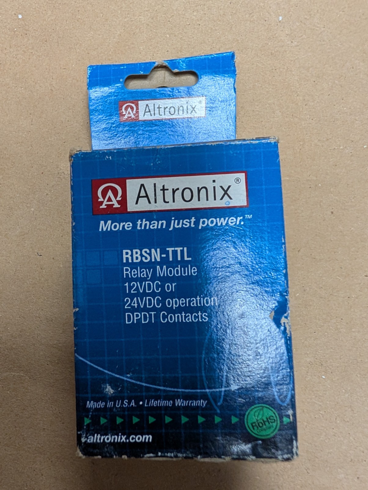 LOT OF 2 – Altronix Relay Module 12V OR 24VDC RBSN – LOT OF 2