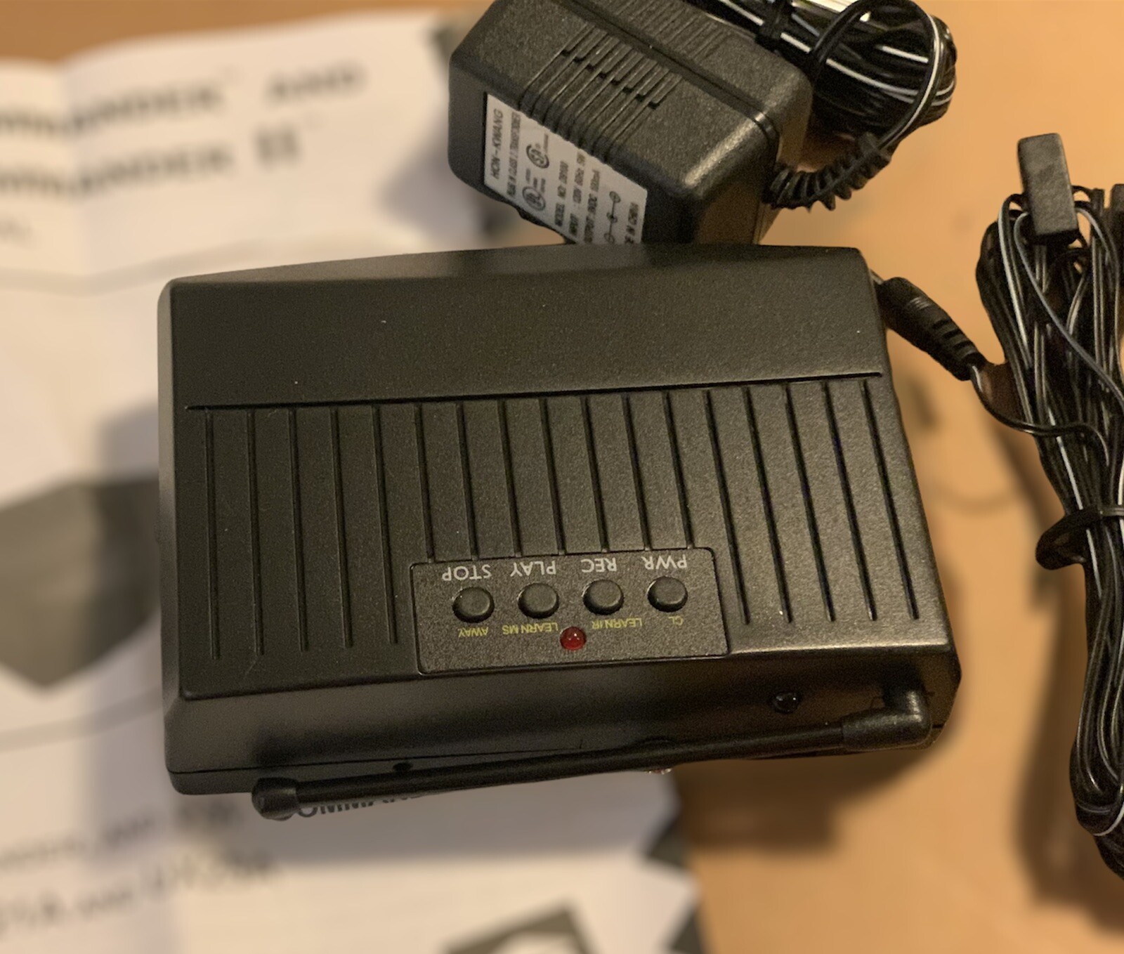 X10 X Cam 2 & Wide Eye Wireless Color Camera System XC18A + VCR Commander UX23A