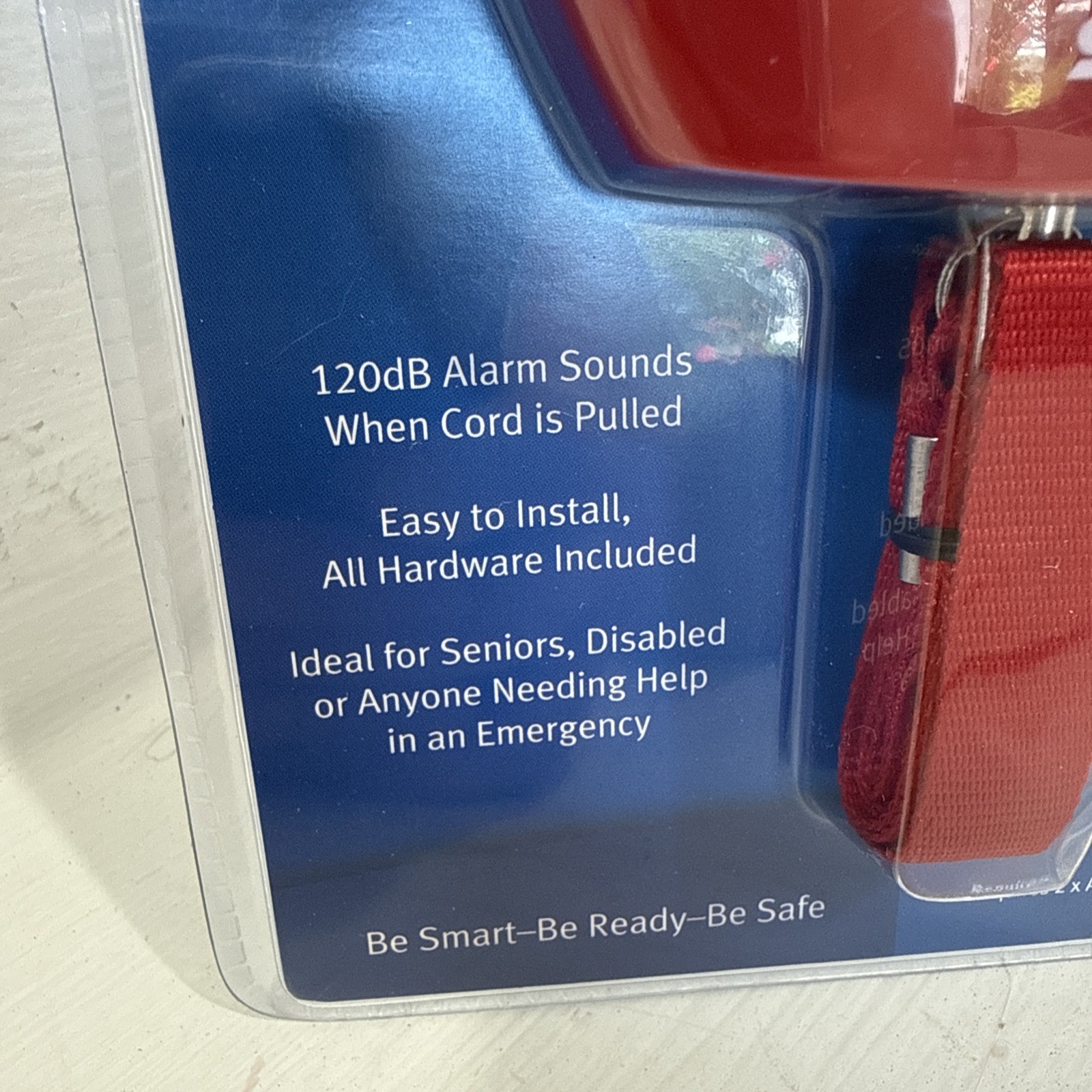 NEW Sabre Home Series HS-PA Standalone Panic Alarm 120dB Installs in Minute NIB