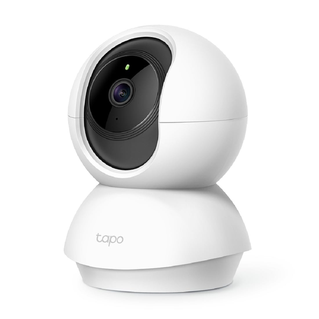 1080P Indoor Pan/Tilt Security Camera – Night Vision, 2-Way Audio, Black