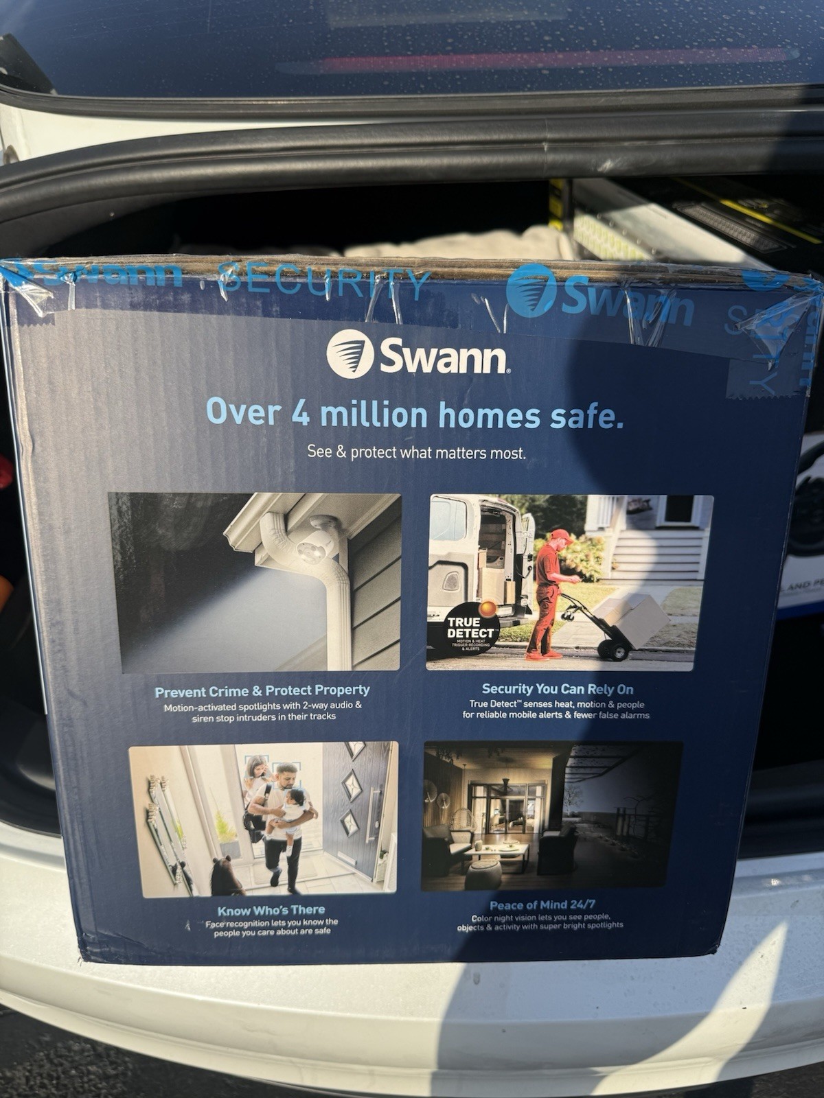 Swann 4K 16-Channel NVR System w/10 Cameras 2TB Wired Night Vision Audio