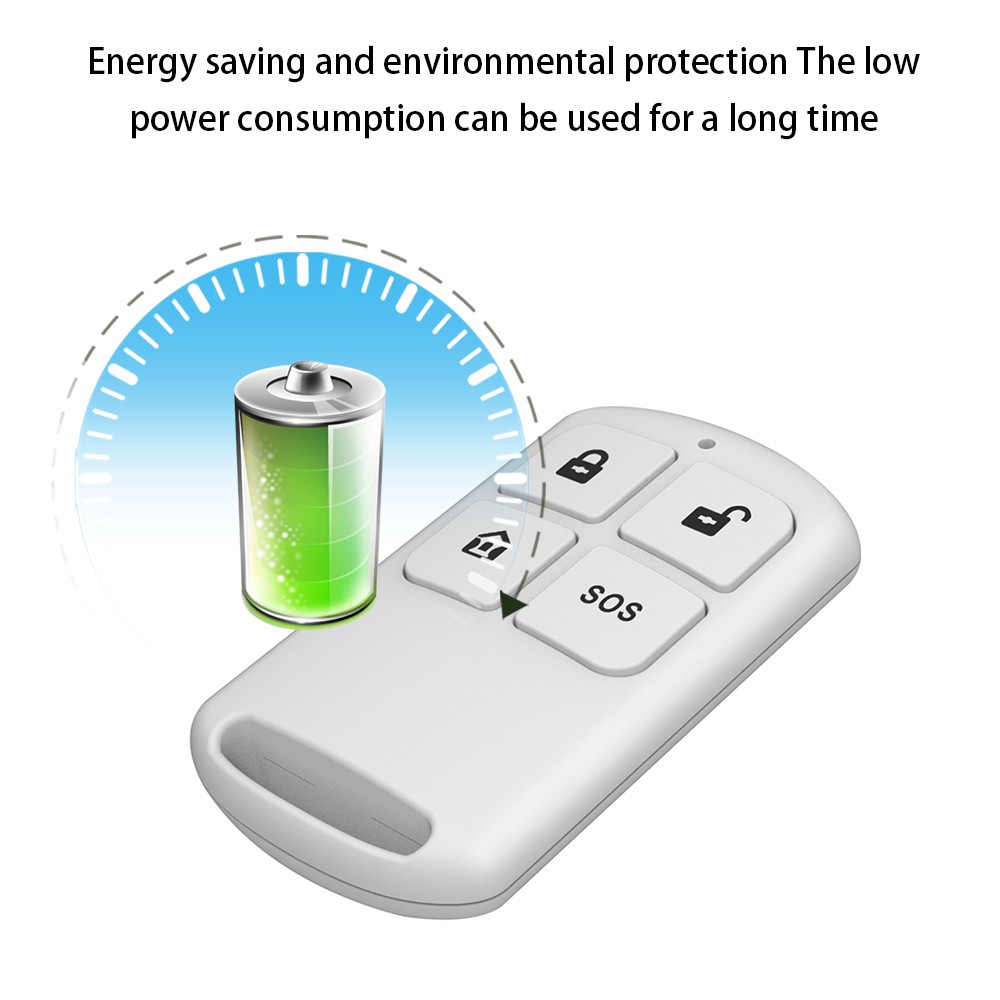 TUYA WIFI APP GSM Wireless Home/Office Security Alarm Burglar System+RFID Tag
