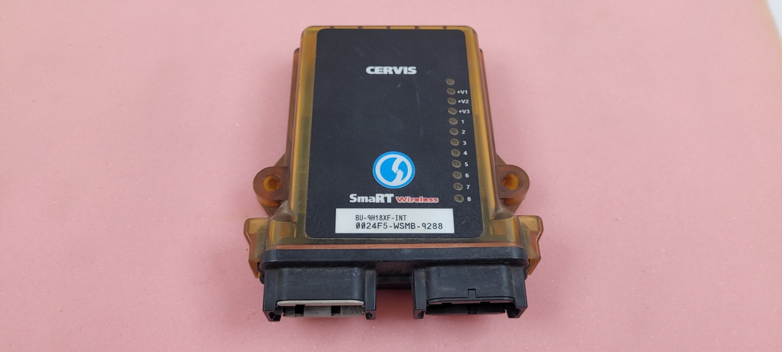 (QTY. 2) Cervis Wireless SmaRT Receiver Base Unit BU-9H18XF-INT and BU-9X18XF