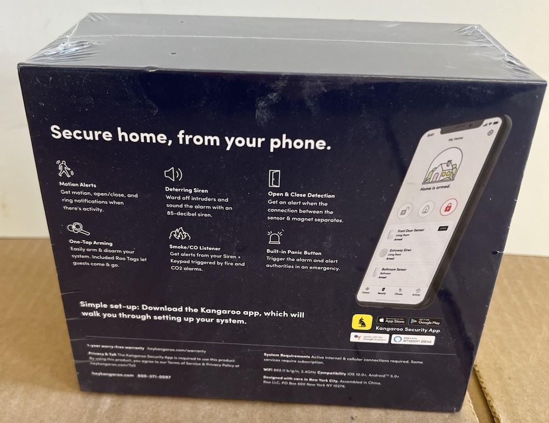 BRAND NEW SEALED Kangaroo Security Alarm System Model DBT11 FAST SHIPPING