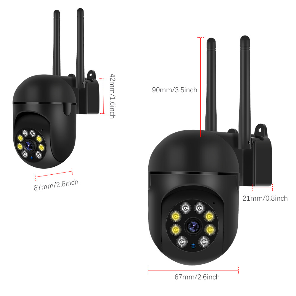 5G Wifi Wireless Security Camera System Outdoor Home Night Vision Cam 1080P HD