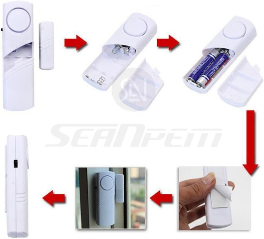 Battery Powered Motion Alert Security Kit – Floor-to-Ceiling Home Protection