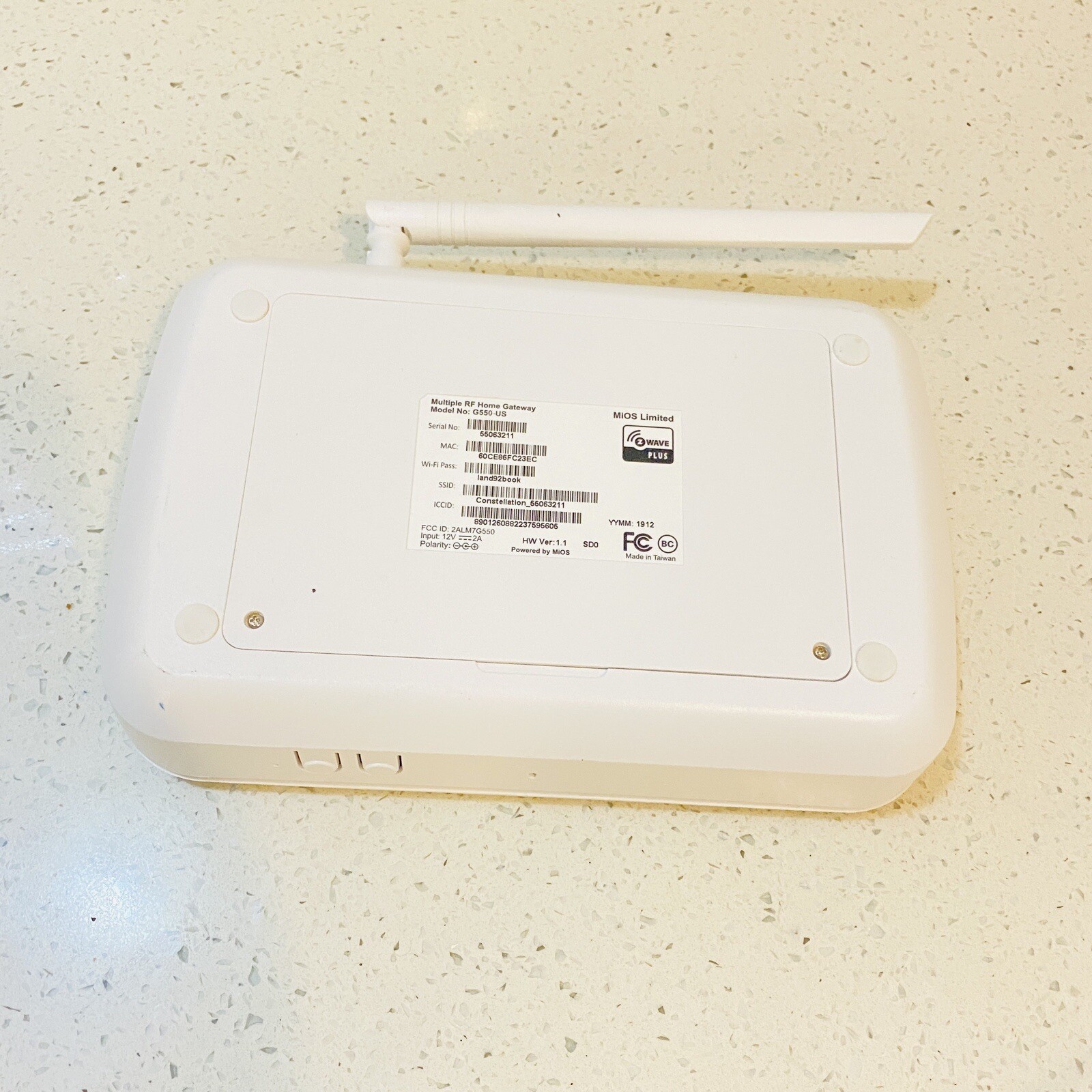 Constellation Multiple RF Home Gateway Model G550-US – Used