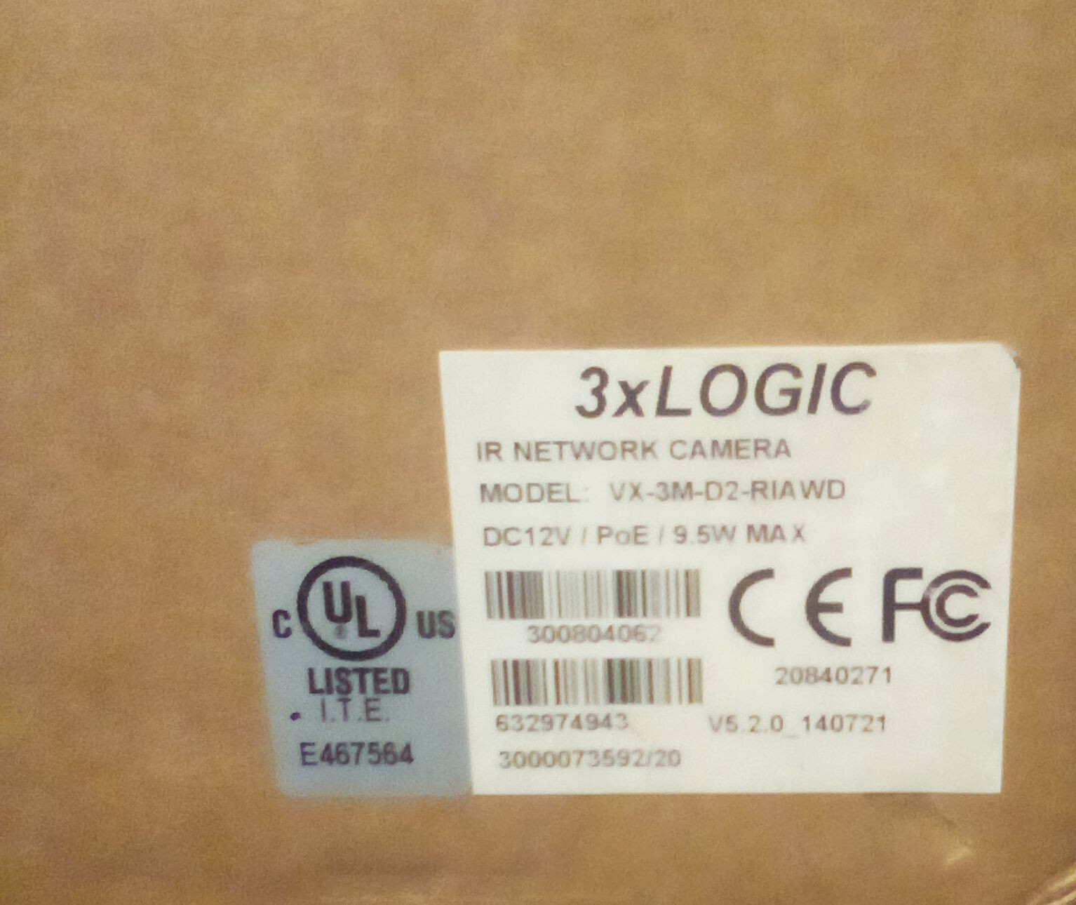 (7) SONY/ 3 LOGIC NETWORK SECURITY CAMERAS LOT