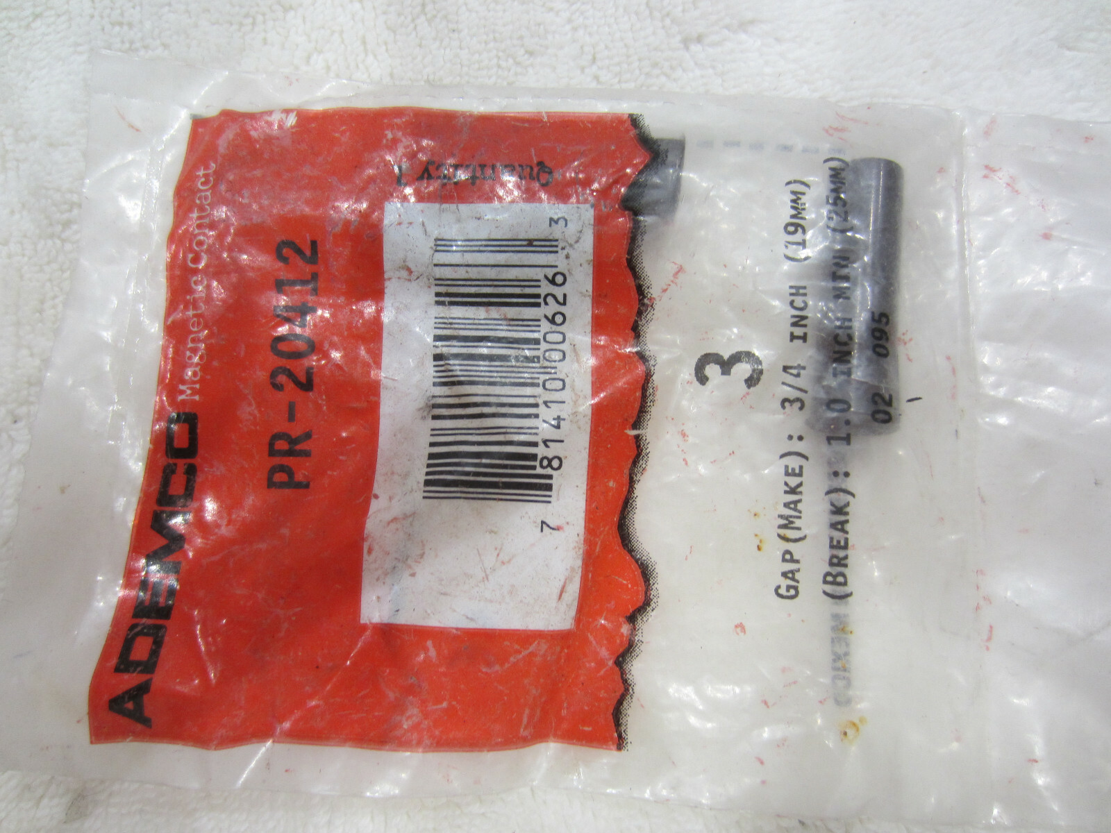New ADEMCO Honeywell PR-20412 Hardwired Alarm Security Magnetic Contact Form A