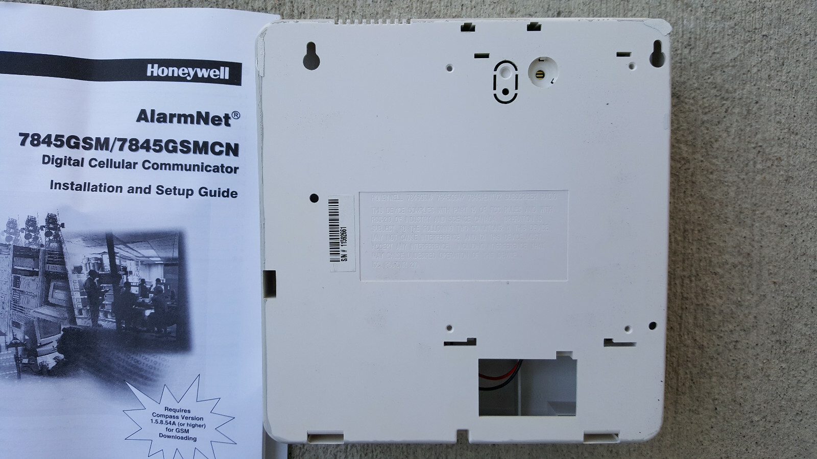 Honeywell AlarmNET 7845GSMRCN Digital Cellular Communicator