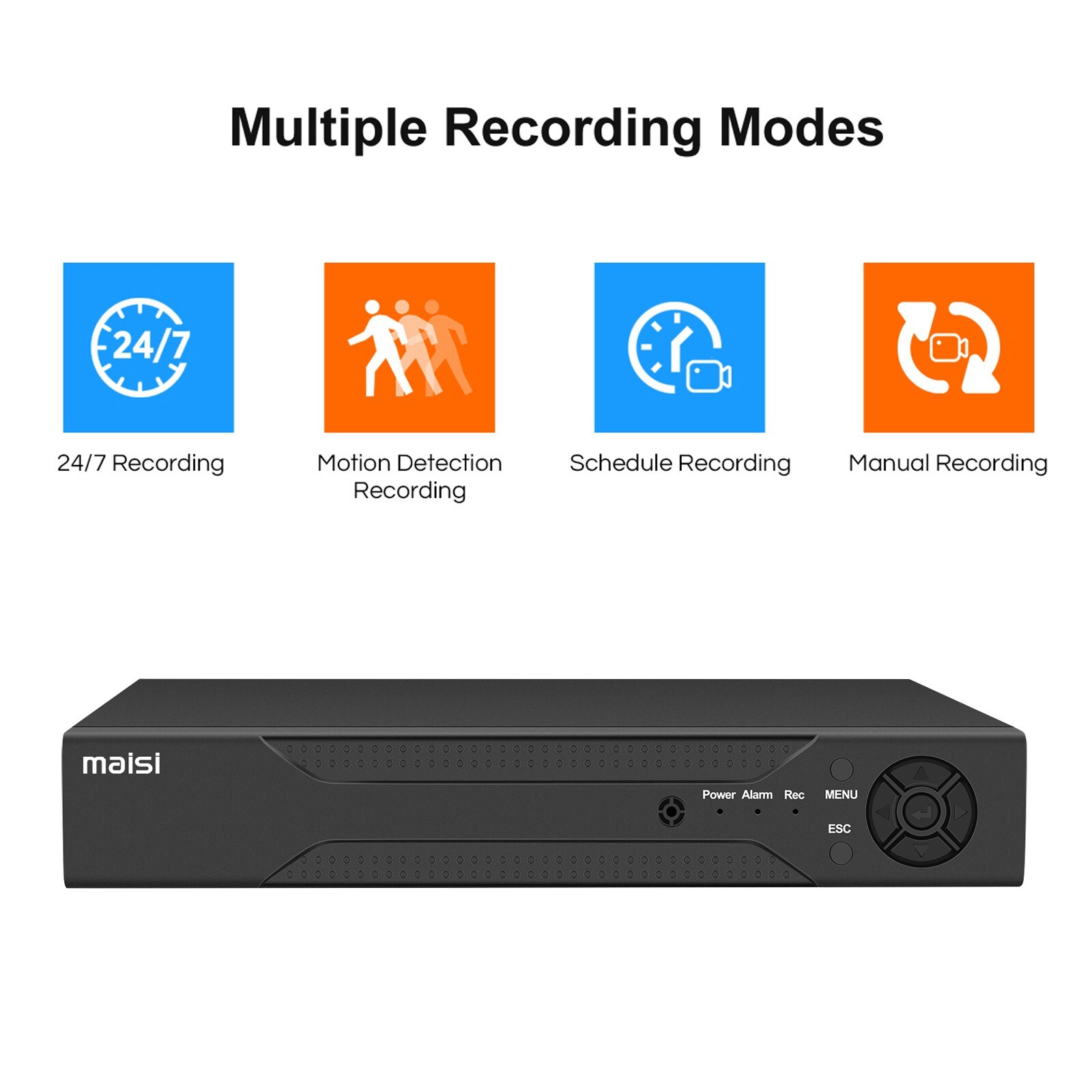 5MP HD Home Outdoor Security Camera CCTV System 4CH HMDI DVR IR with 500GB HDD