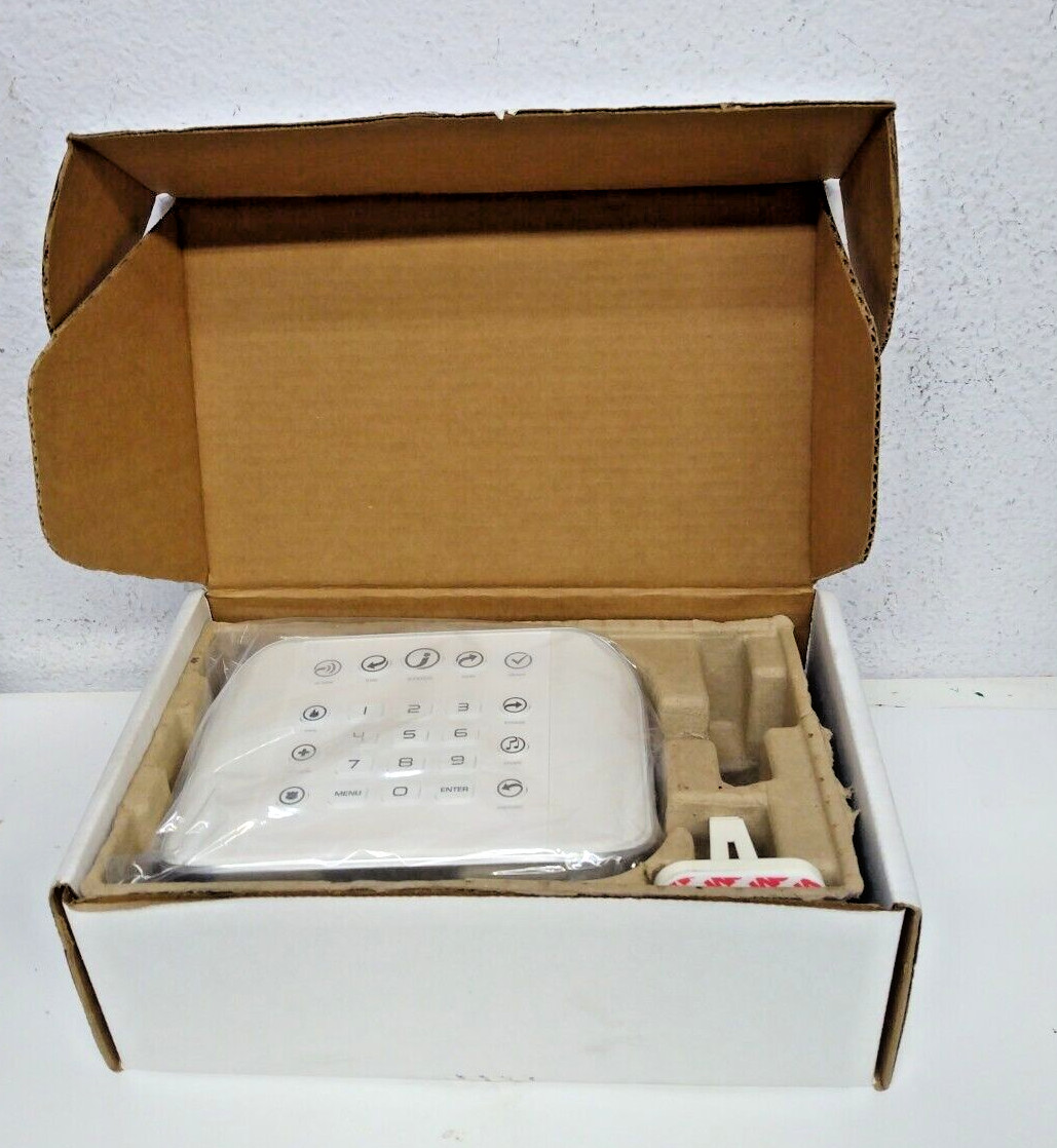 Interlogix ZW-6400 Zero Wire Self Contained Alarm System *Missing battery*
