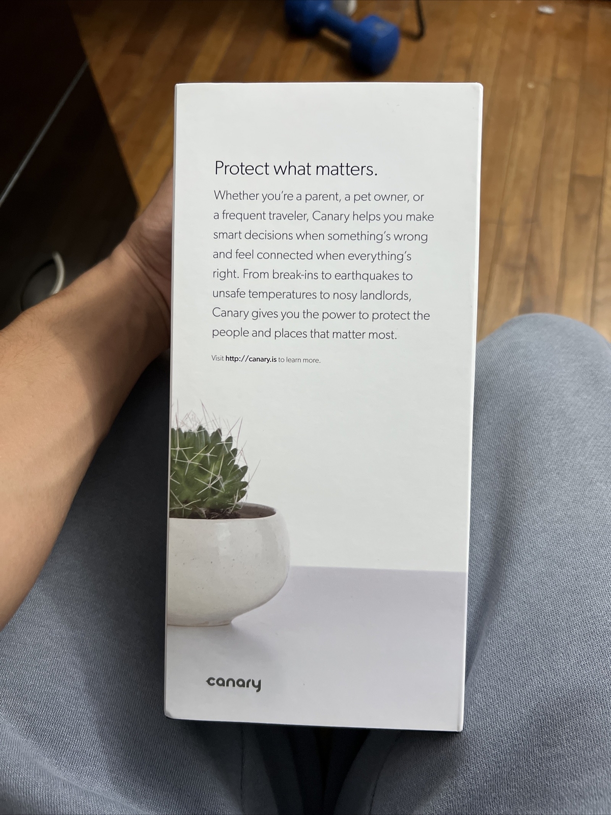 Canary All-in-One Home Security Device – Black