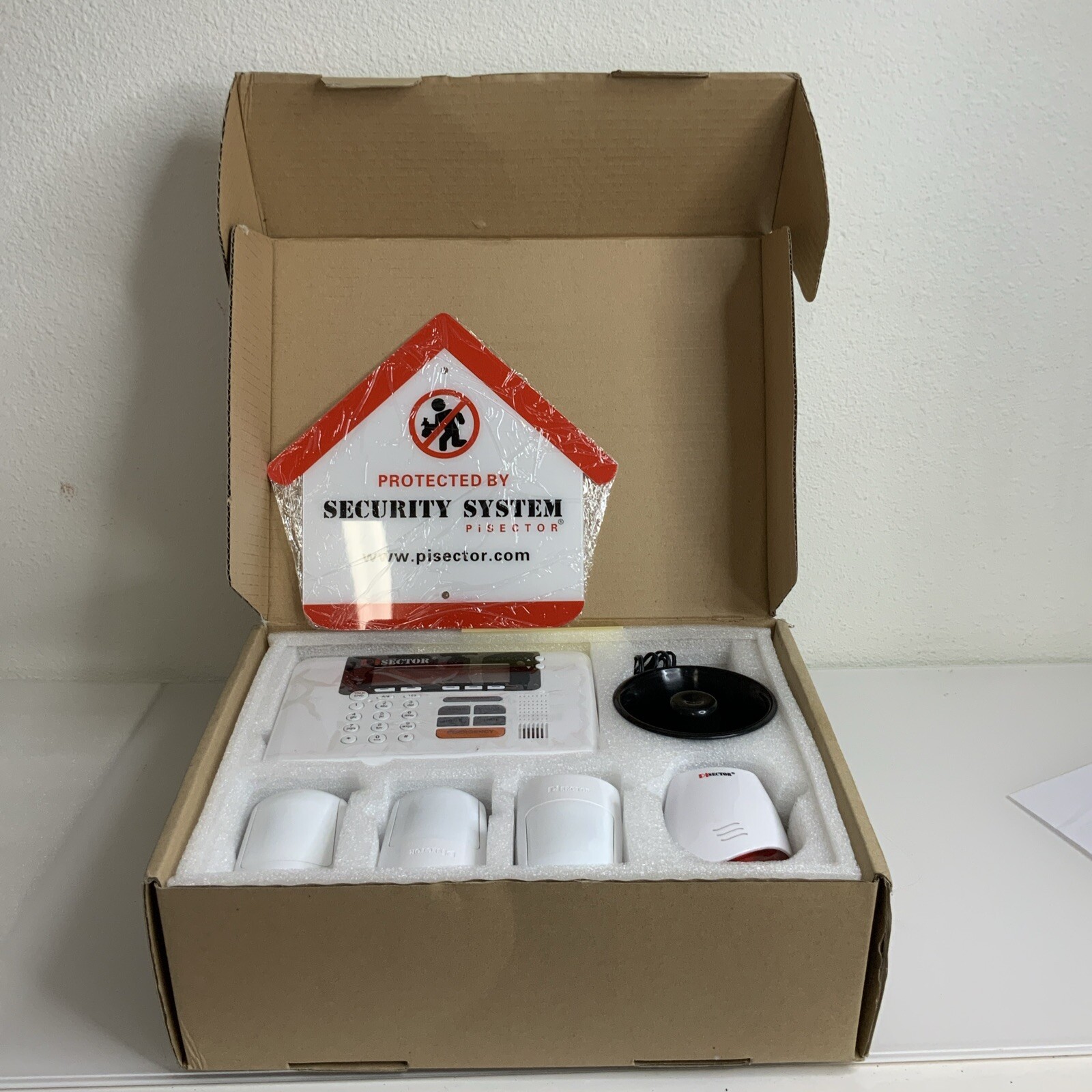 Pisector Gso8-M GsM Cellular Wireless Alarm System