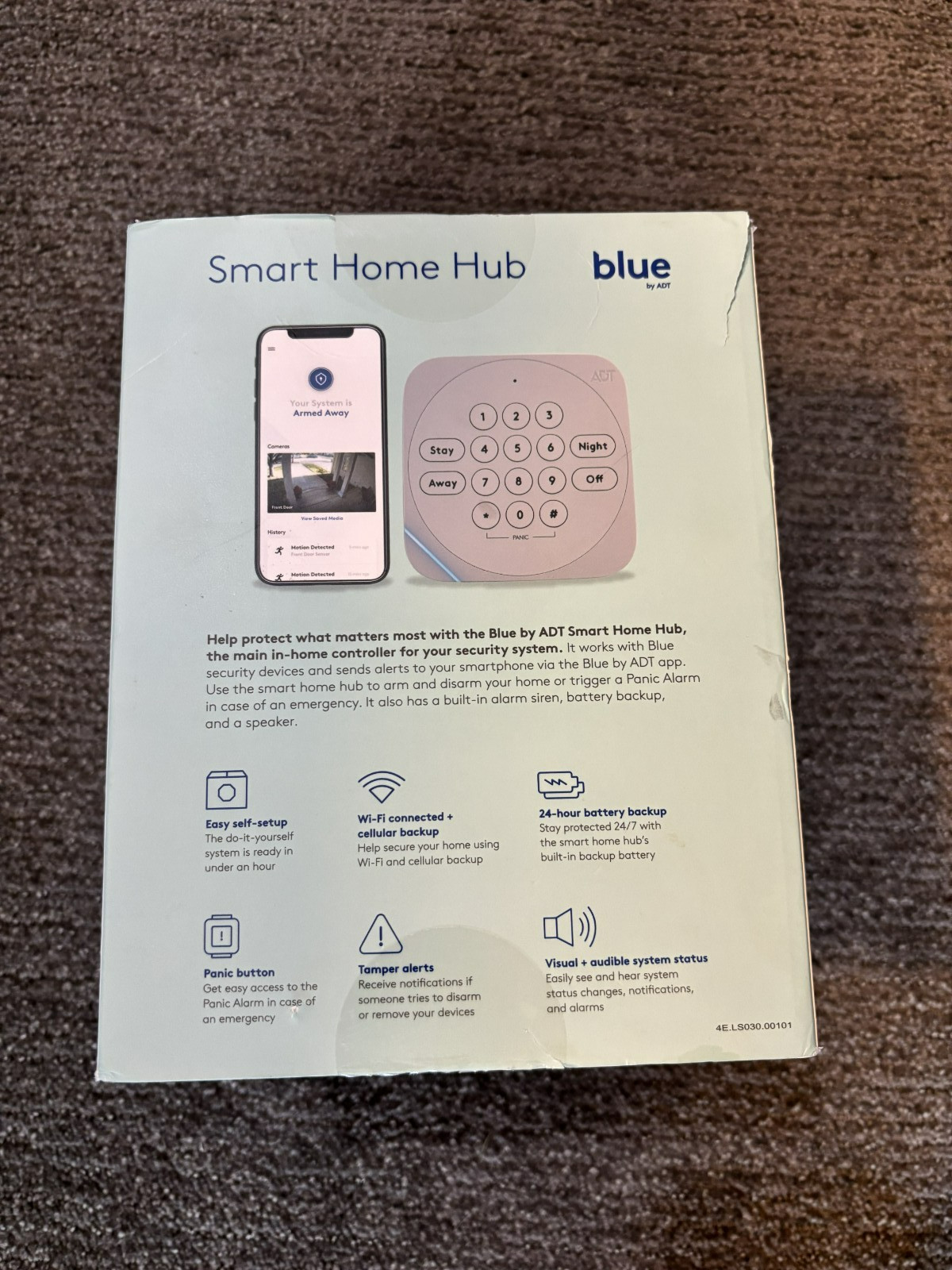 Blue by ADT Smart Home Hub Graphite S40LR0-01 – Brand New – Never used