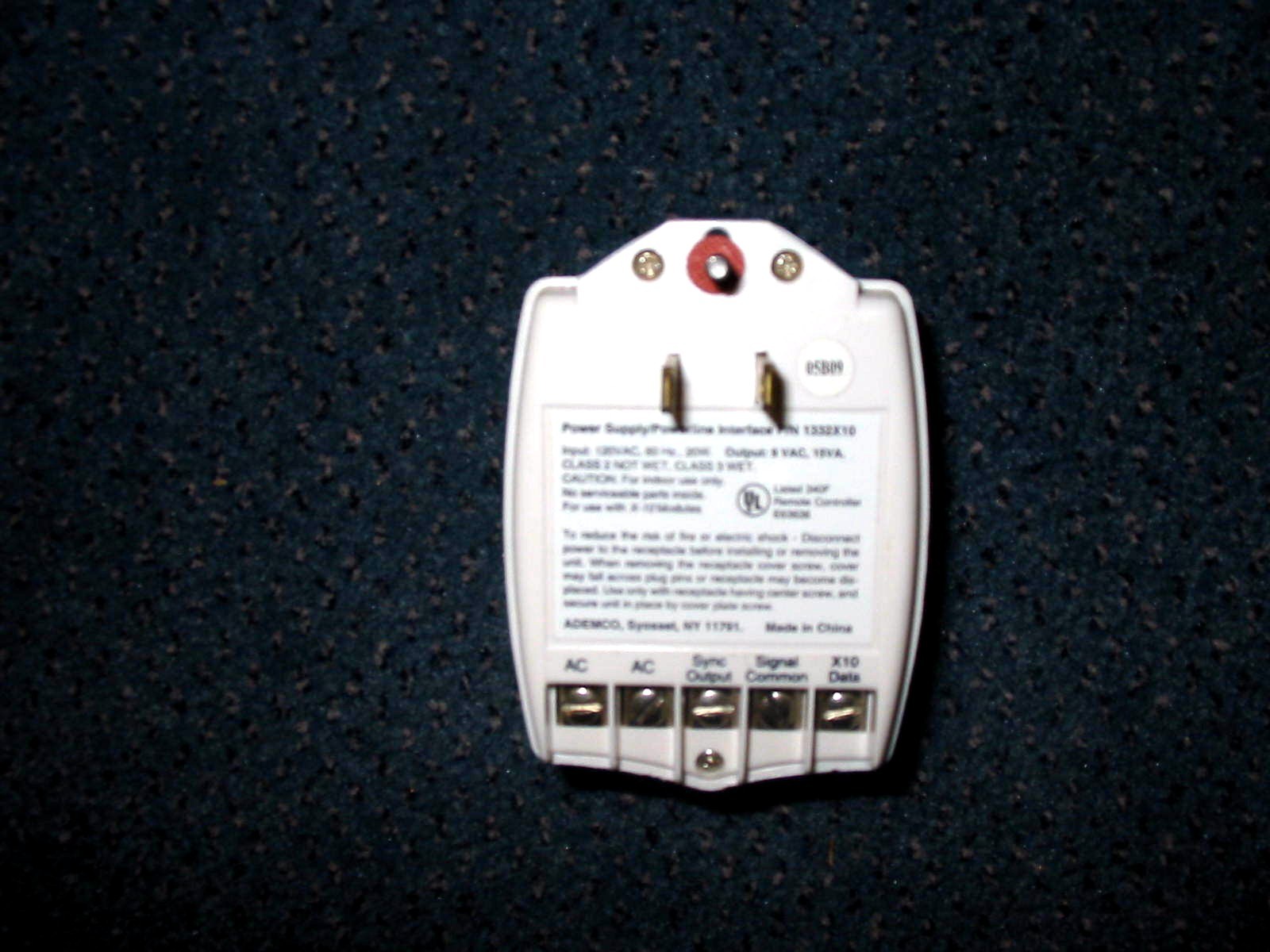 BRAND NEW ADEMCO HONEYWELL LYNX 1332 X10 TRANSFORMER FOR LYNX LYNXR LYNXR EN