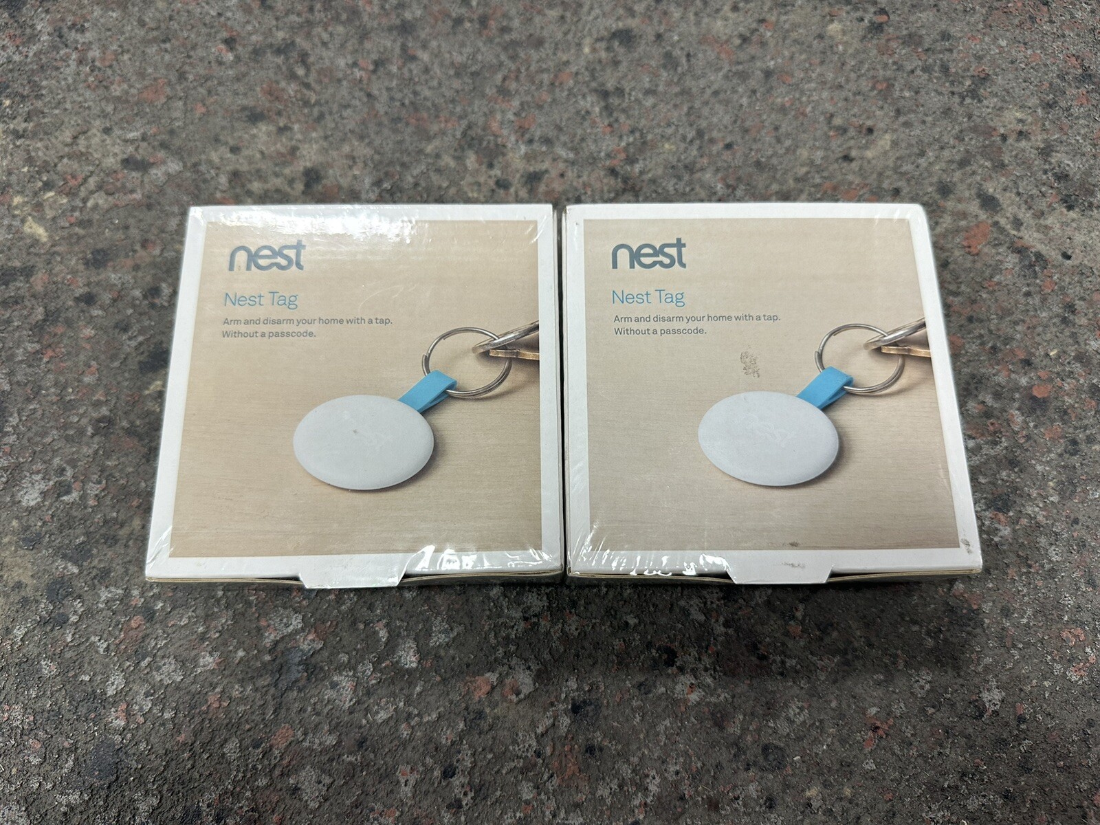 Lot of 2 Google Nest Tag White Remote Access Home Security NIB