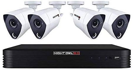 Night Owl 5MP 8 Channel 1TB 4 Camera C-841-PIR5MPN FOR PART MULTIPLE ISSUES