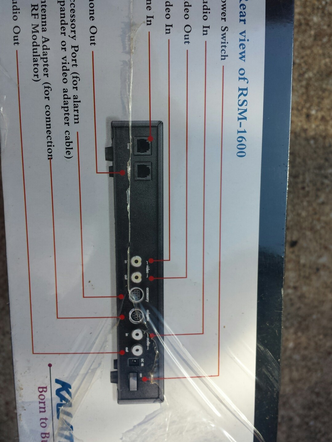 Calibur New Kalatel Remote Surveillance Module RSM-1600 Master Transceiver