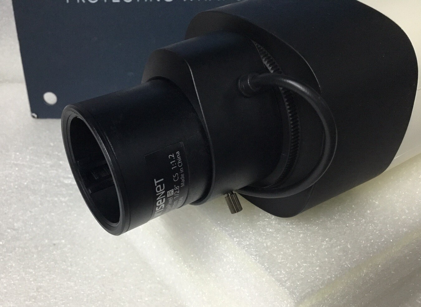 Wisenet XNB-6000 Surveillance IP Color Camera W/ 2MP IR Lens 2.8-9mm H.265 H.264