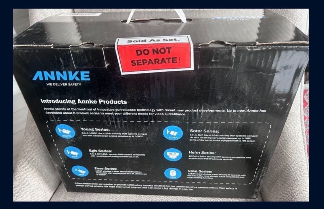 ANNKE DUL81A1TKU84V 8-Channel Security Camera System BNIB! **make an offer**