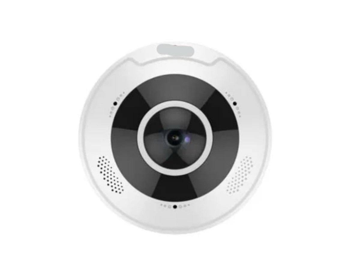Lumana LUM-REC-F1200 12MP Fisheye IP PoE Camera Open Box Untested