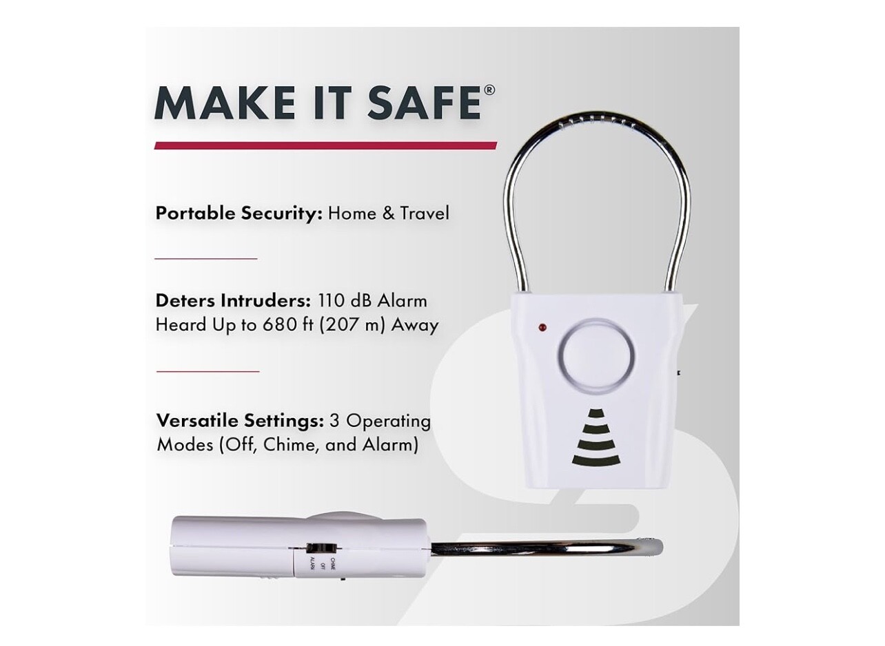 Sabre HS-DHA Door Handle Alarm! Brand New Sealed!