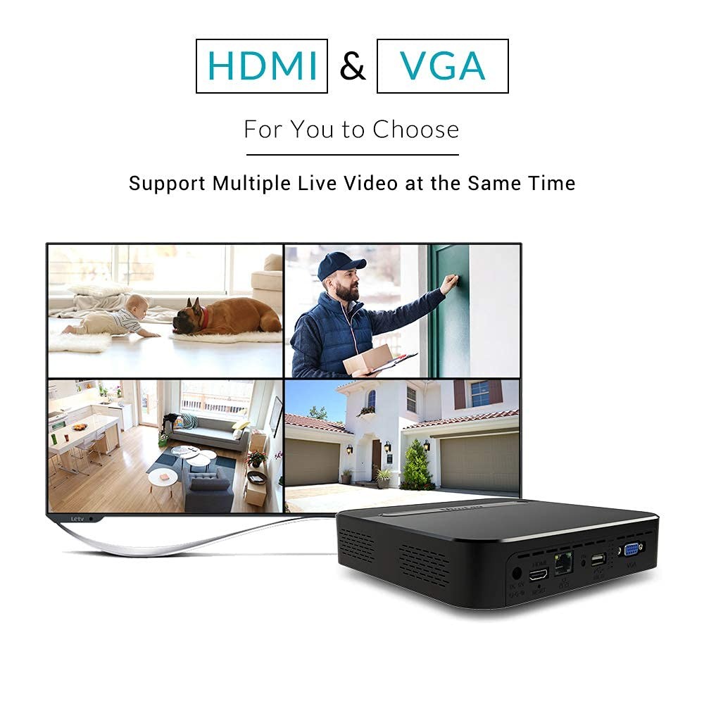 2TB Vimtag CloudBox Outdoor WiFi IP Camera with IP66, Data Storage Box